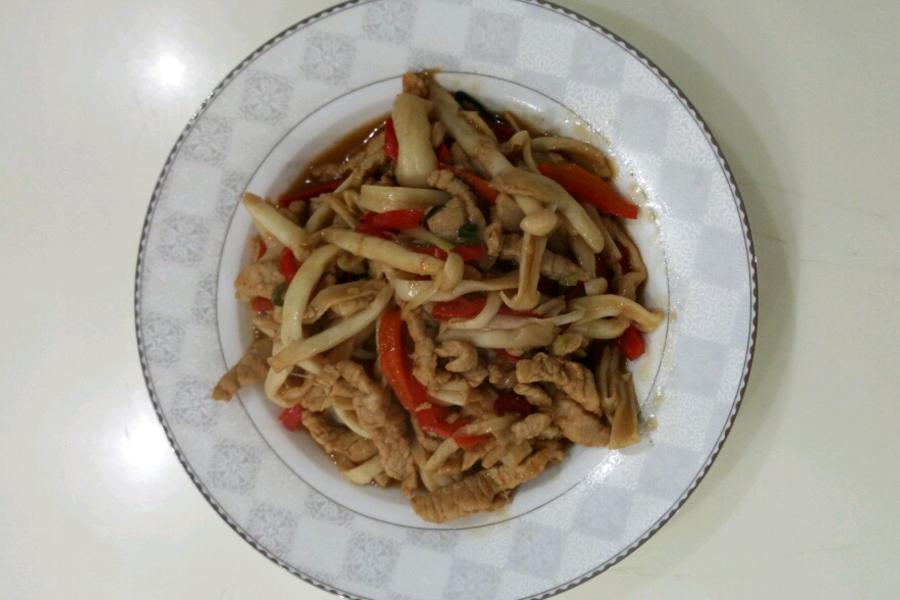 海鲜菇炒肉