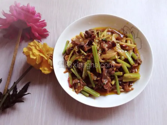 爆炒鸡胗
