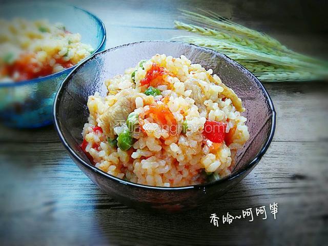 电饭煲番茄饭(懒人饭)