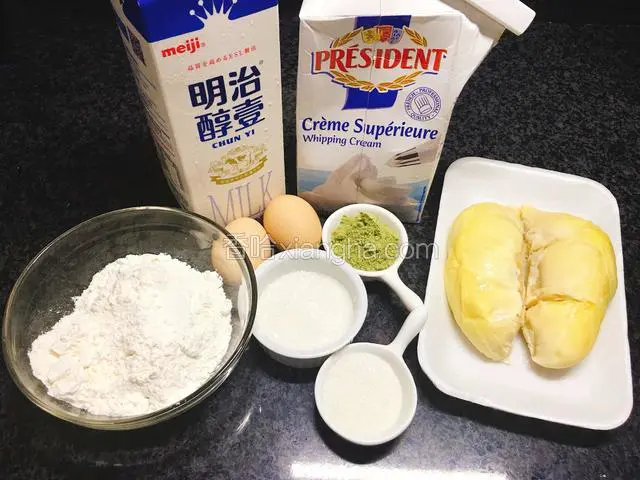 准备好所有食材