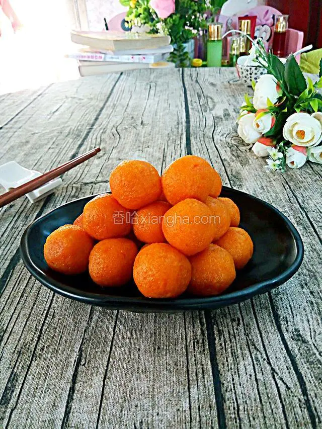 香甜红薯丸子