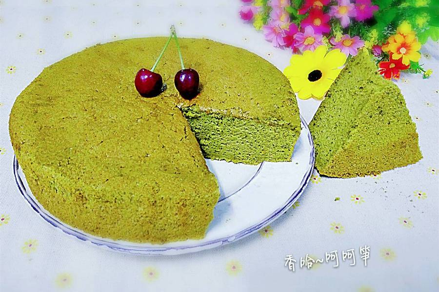 抹茶戚风(八寸)