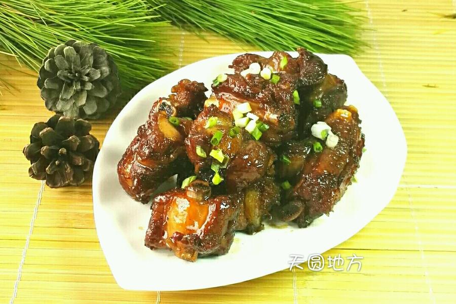 无油糖醋排骨