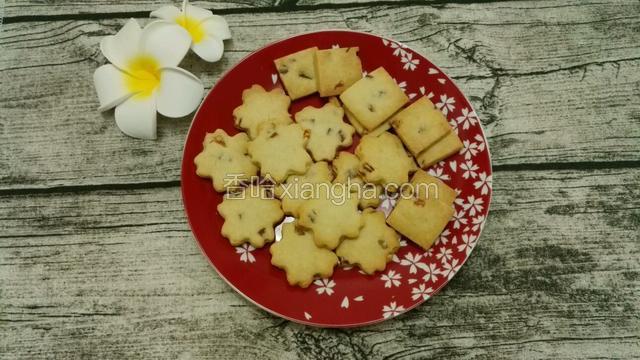 酸甜橙皮花样小饼