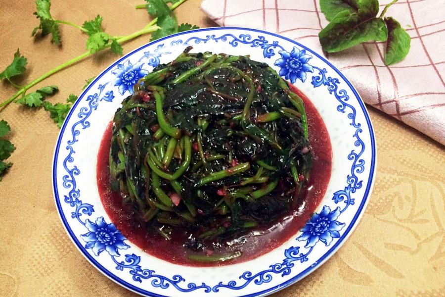 蒜香苋菜