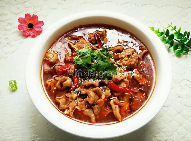 香辣水煮肉片
