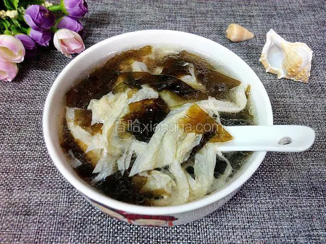 腐竹紫菜汤