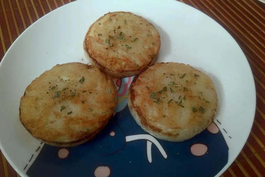 洋葱土豆丝饼