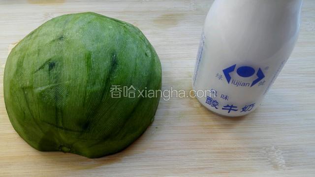 需要用的食材。
