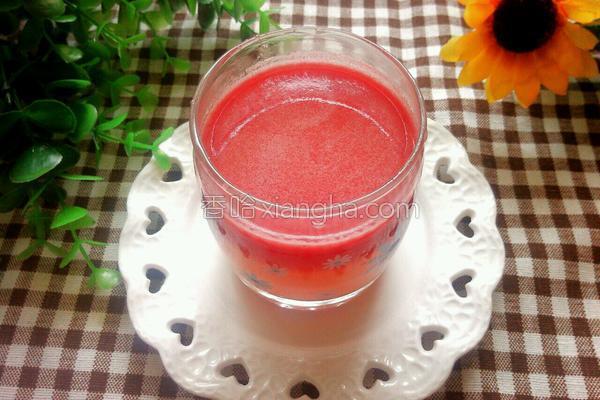 西瓜西红柿汁