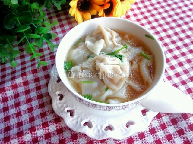 卷心菜猪肉馄饨