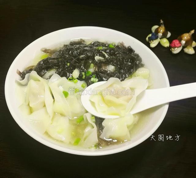 清汤馄饨