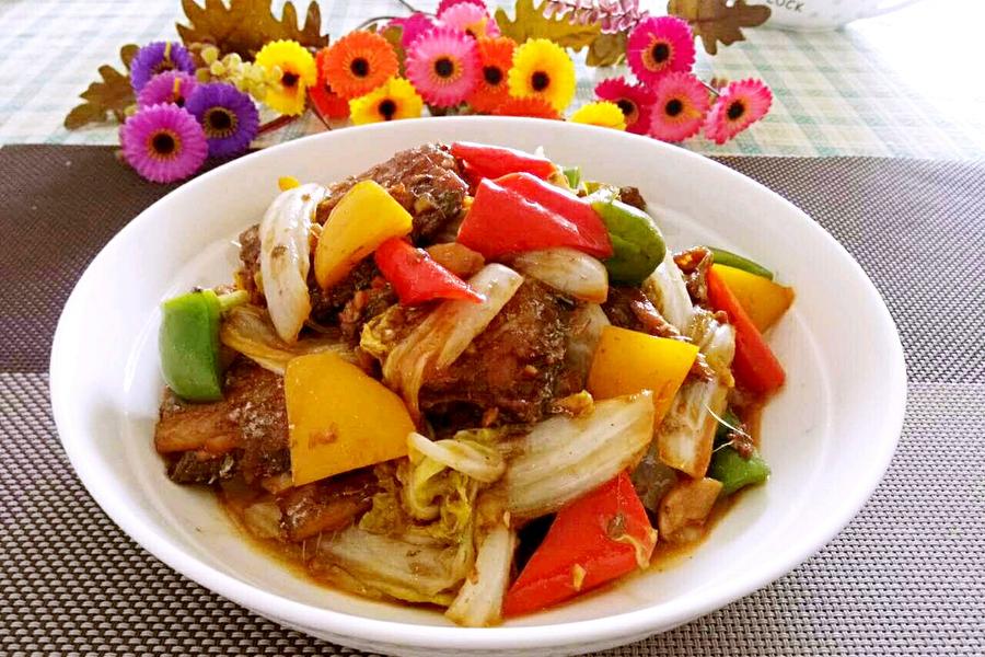 带鱼炖娃娃菜