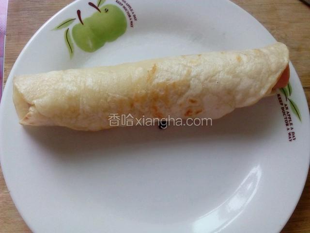 卷好后就是这样的