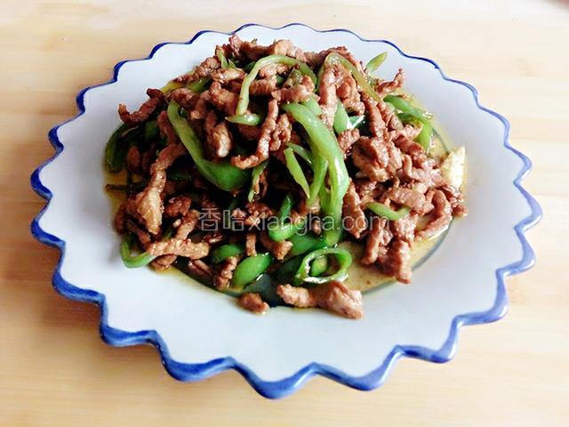 尖椒炒肉丝