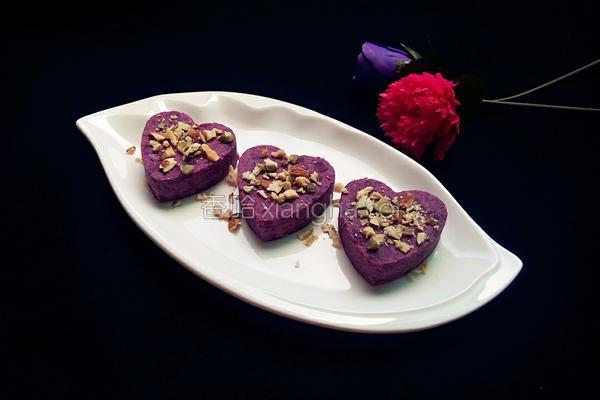 蜂蜜紫薯泥