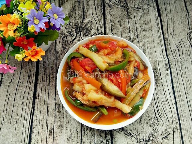 西红柿炒茄子