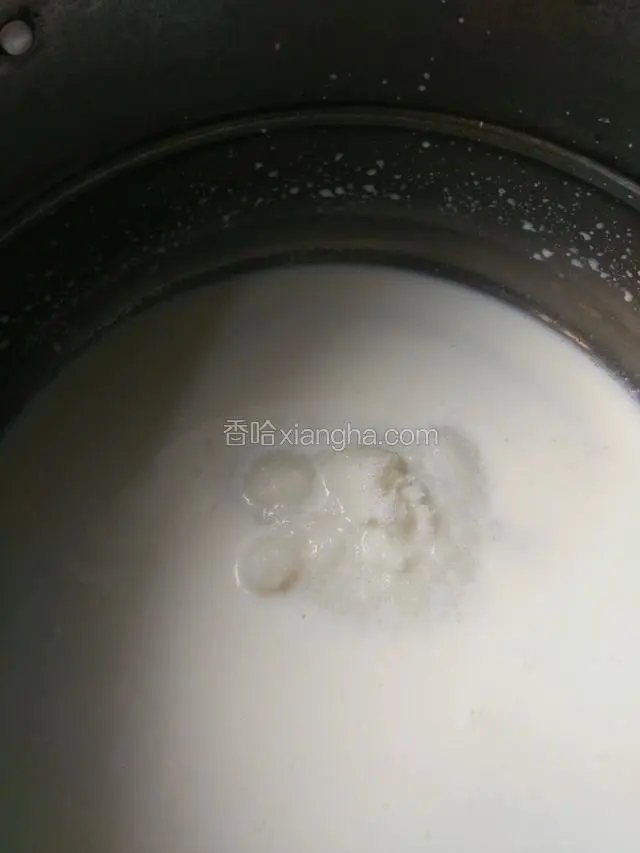 加入白糖
