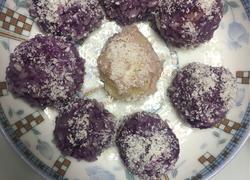 紫薯珍珠丸子