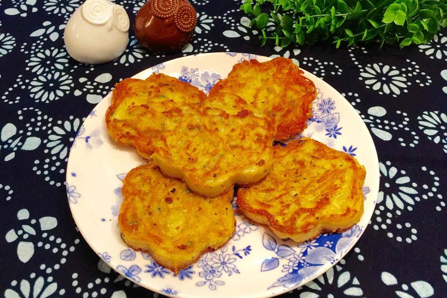 鸡蛋土豆丝饼