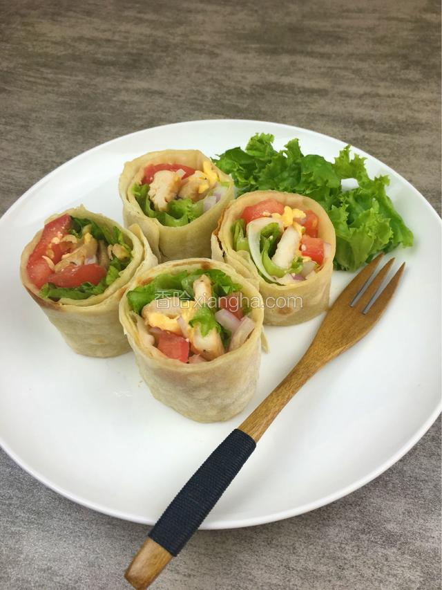 墨西哥芝士鸡肉卷