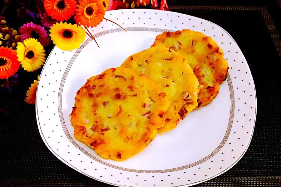 葱香土豆泥饼