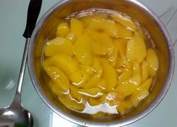 水煮黄桃