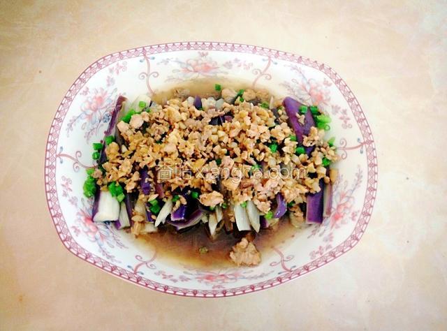 蒜蓉肉末茄子