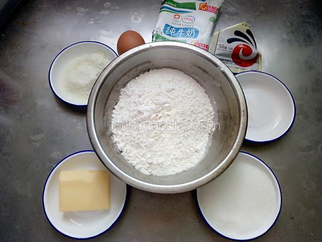 所用食材，称重