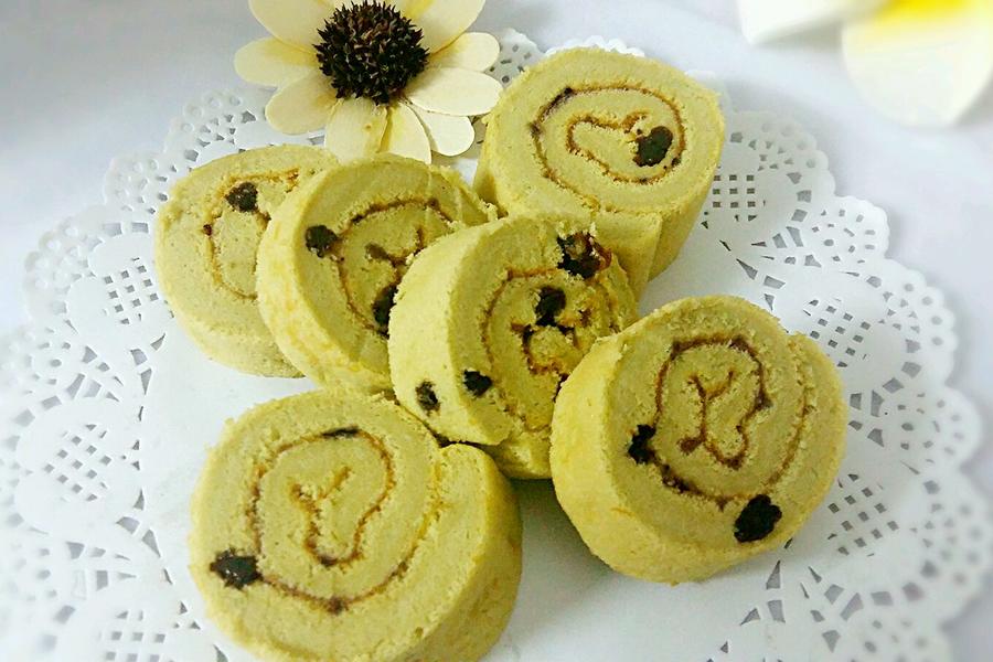 蔓越莓抹茶蛋糕卷