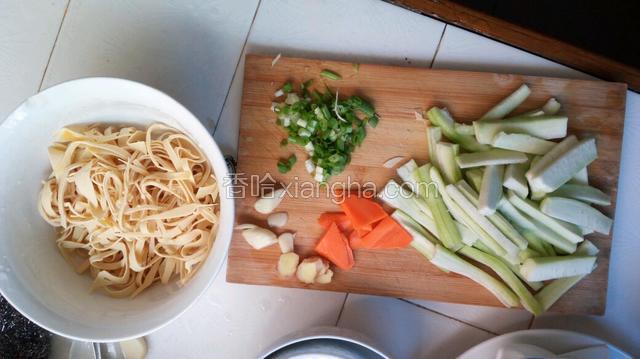 准备食材