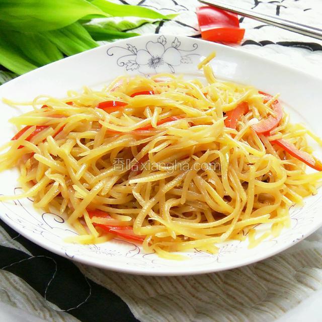 炒熟出锅