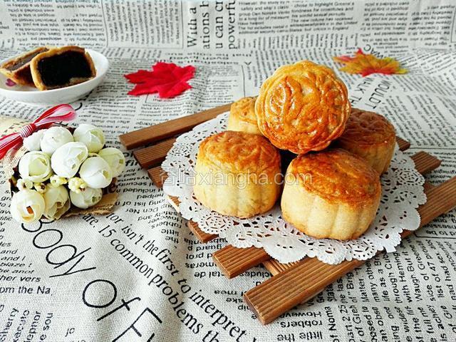 豆沙月饼