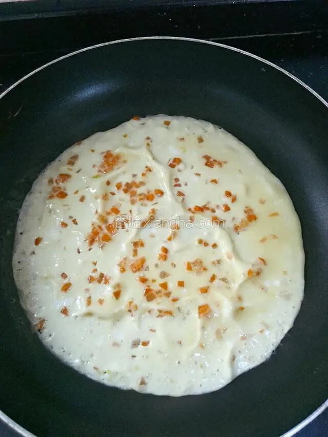 摊入蛋饼