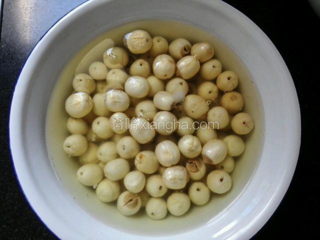 浸泡是为了煮软烂