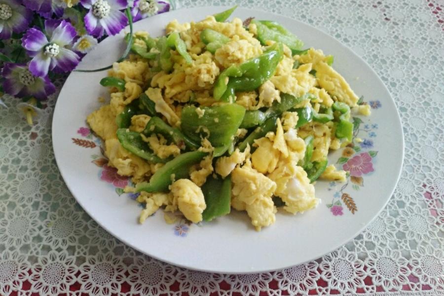 青椒鸡蛋