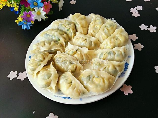韭菜煎饺