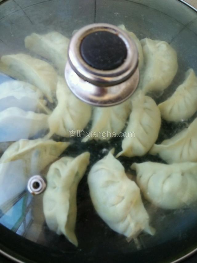 盖盖，开小火三四分钟