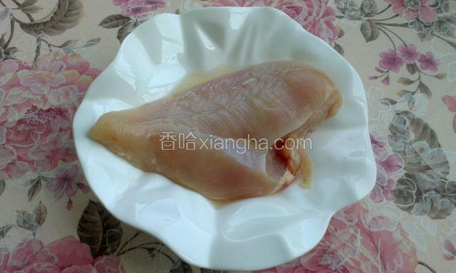 鸡胸肉一块