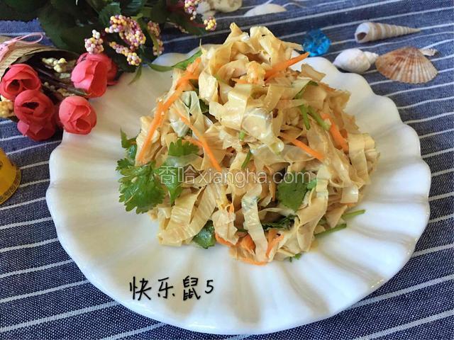 家常凉拌豆油皮
