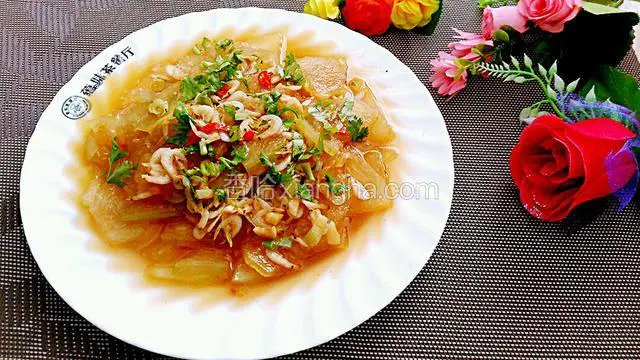 虾米炒冬瓜