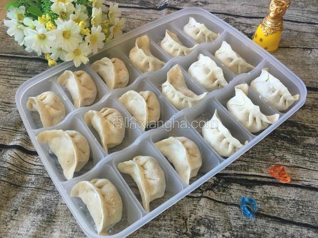 成品图。可蒸、可煮、可煎。