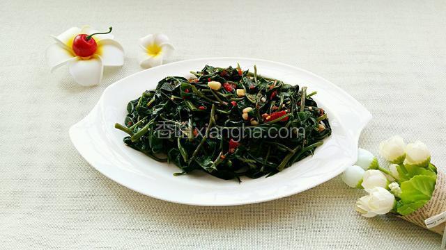 凉拌空心菜