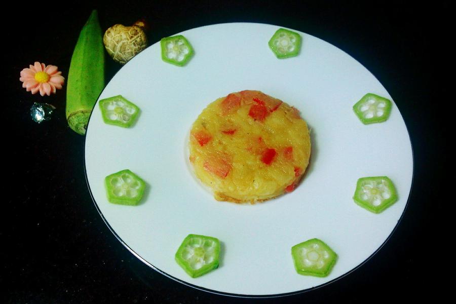 苹果鸡蛋饼