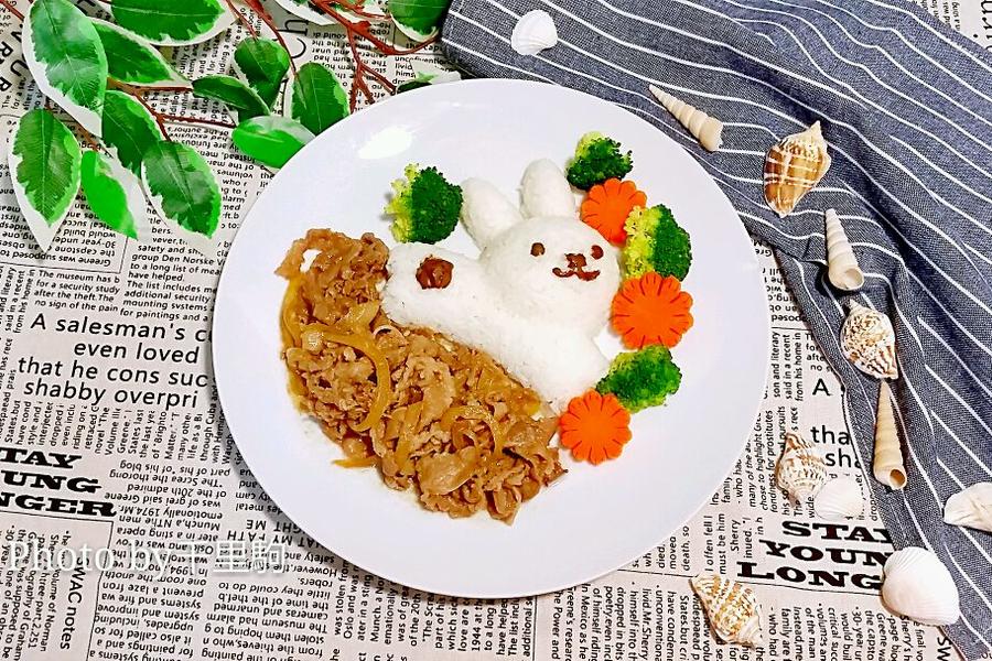 日式牛肉丼饭