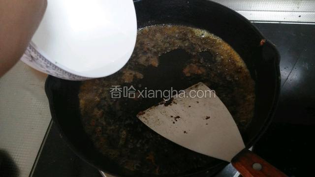 用水淀粉勾芡