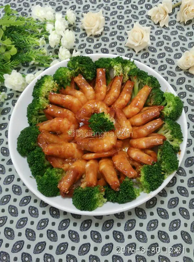 红烧油焖大虾