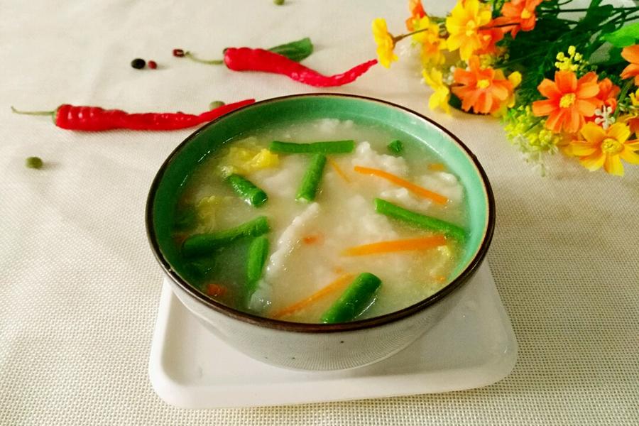 豆角疙瘩汤