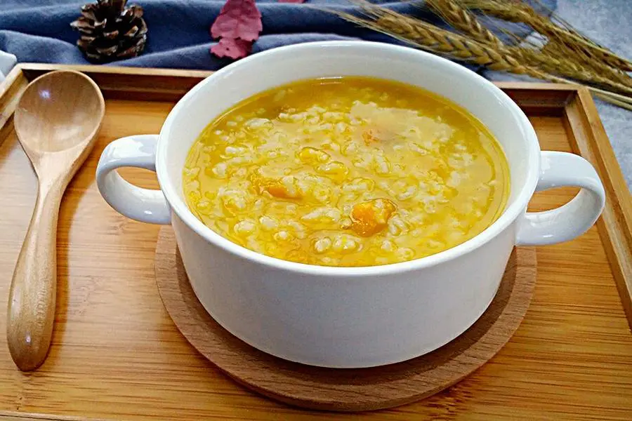 南瓜大米粥