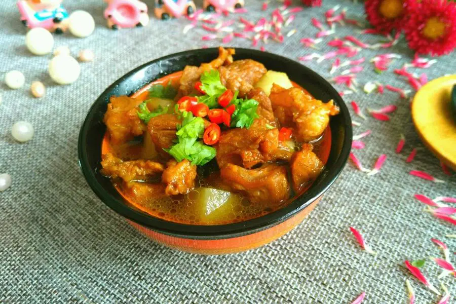 红烧羊肉萝卜